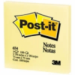 POST IT 3M 654 (7X7CM)