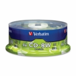 CDRW VERBATIM 25PCS