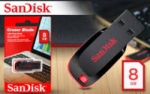 FLASH DISC SANDISK 8GB CRUZER BLADE CZ50