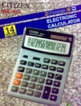 SDC914/14 CITIZEN KALKULATOR