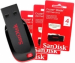 FLASH DISC SANDISK 4GB CRUZER BLADE CZ50