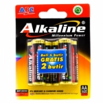  ABC ALKALINE AA (4+2) PCS
