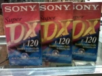 SONY VHS E-120 VIDEO KASET 
